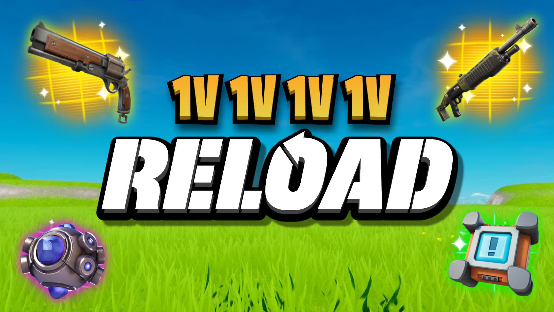 1v1v1v1 Realistic Reload - Free For All — Fortnite Creative map