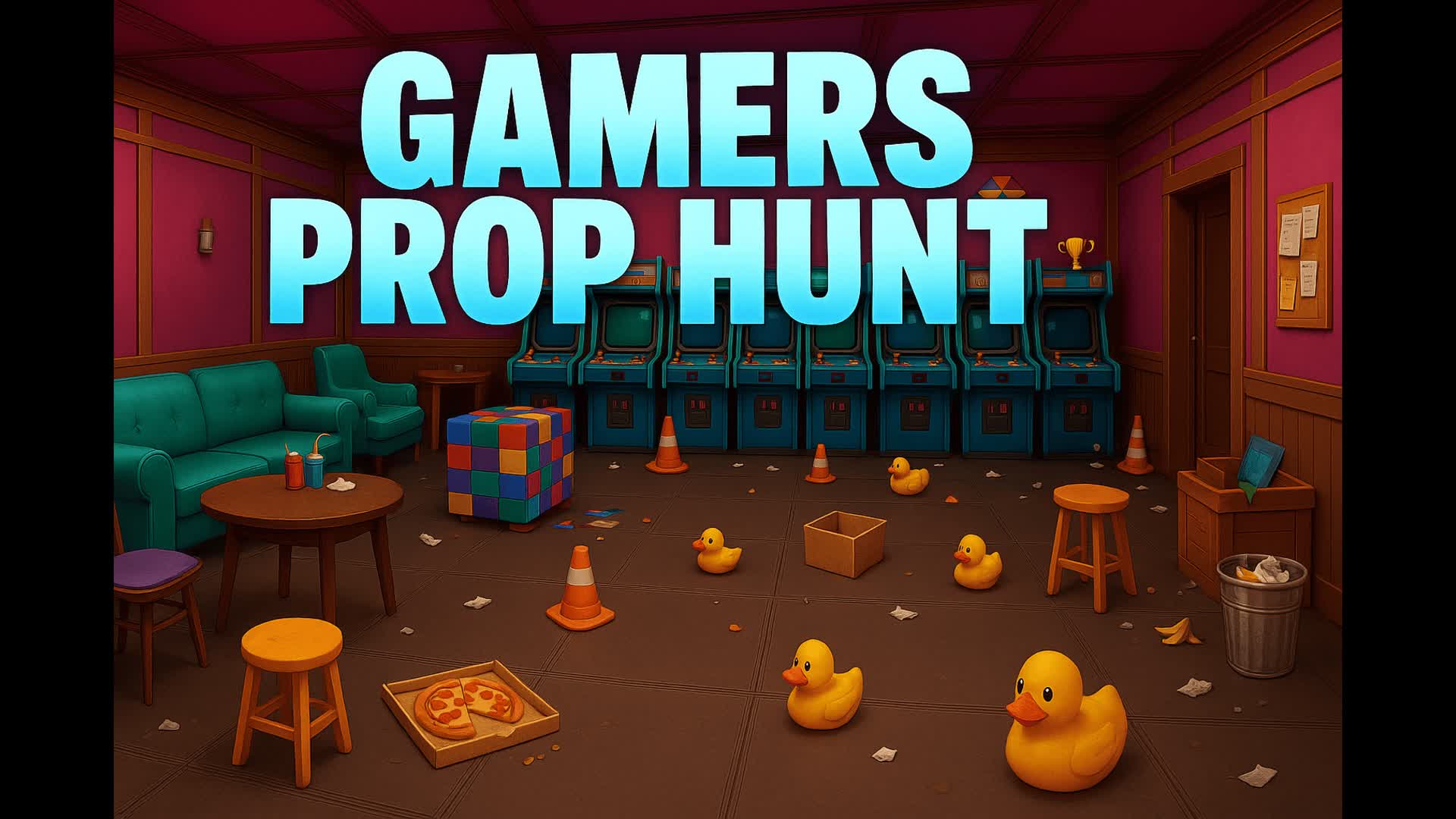 Gamers Prop Hunt — Fortnite Creative map