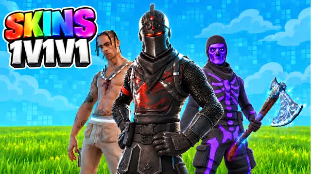 1v1v1 ALL SKINS - NESYOU — Fortnite Creative map
