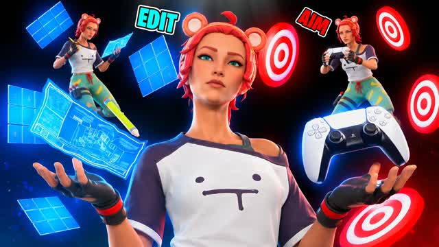 BERSEK TRAINING🎯 PRACTICE AIM EDIT — Fortnite Creative map
