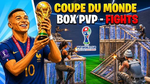 COUPE DU MONDE BOX PVP - FIGHTS 🏆 — Fortnite Creative map