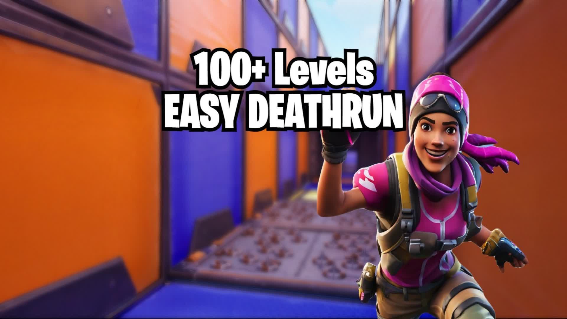 100+ EASY DEATHRUN — Fortnite Creative map
