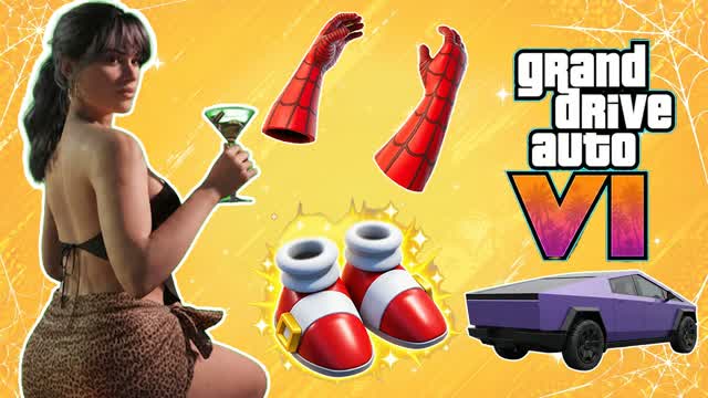 GRAND DRIVE AUTO VI LUCIA UNC — Fortnite Creative map