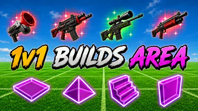 FREE BUILDS AREA — Fortnite Creative map cover art