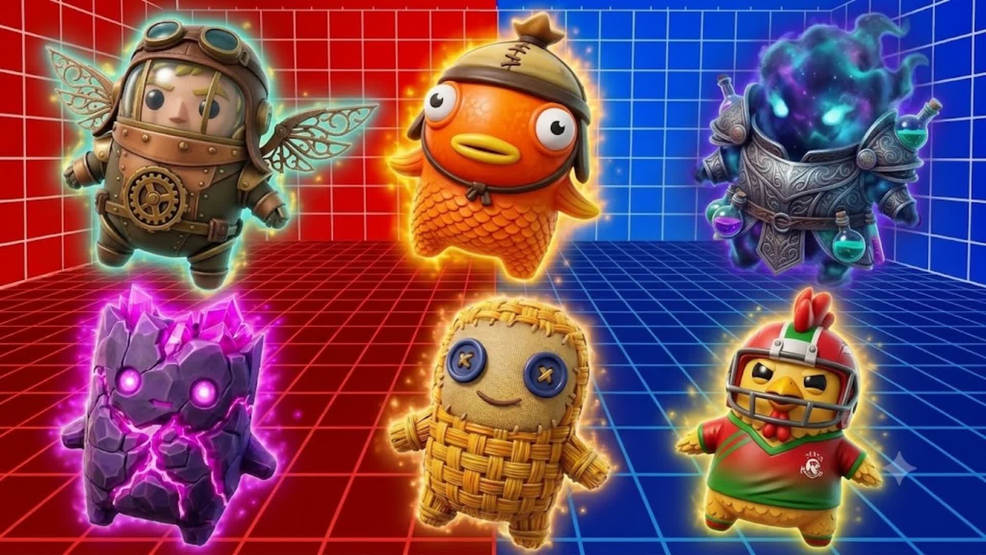 UPER IPER RED VS BLUE UNC — Fortnite Creative map