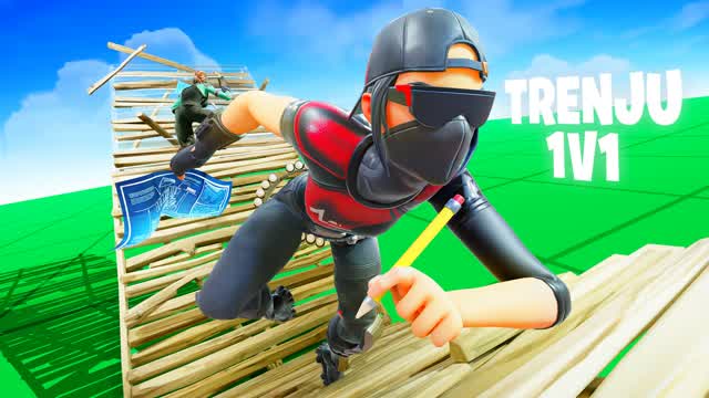Trenju 1v1 Build Fights (200 Pumps) — Fortnite Creative map cover art