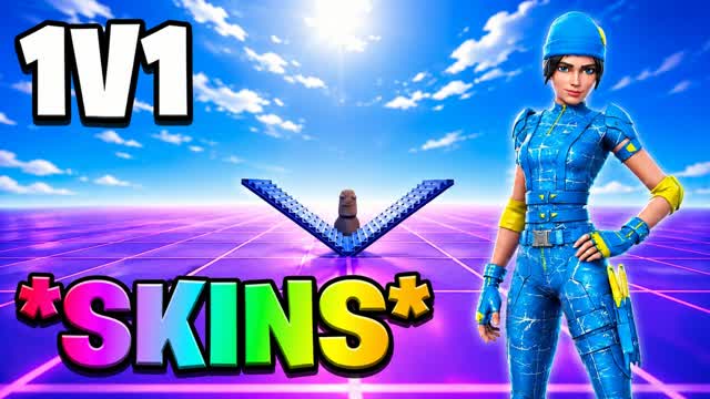 W 1V1 BEST — Fortnite Creative map