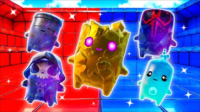 MAKE THE FIRST MOVE BLUE VS RED 🔵🔴 — Fortnite Creative map cover art