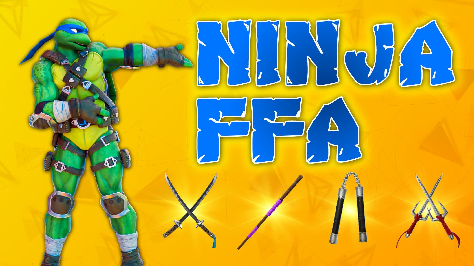 TMNT Free For All — Fortnite Creative map