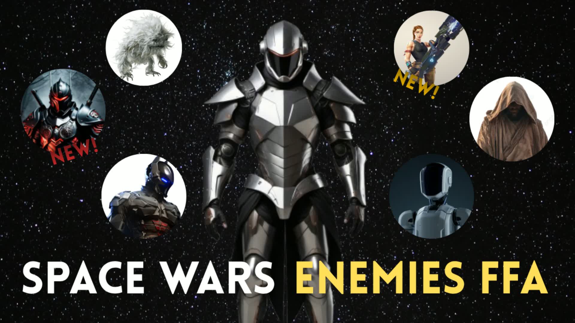 SPACE WARS ENEMIES FFA — Fortnite Creative map