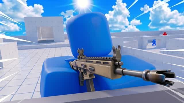SUPER RED VS BLUE GOATED — Fortnite Creative map