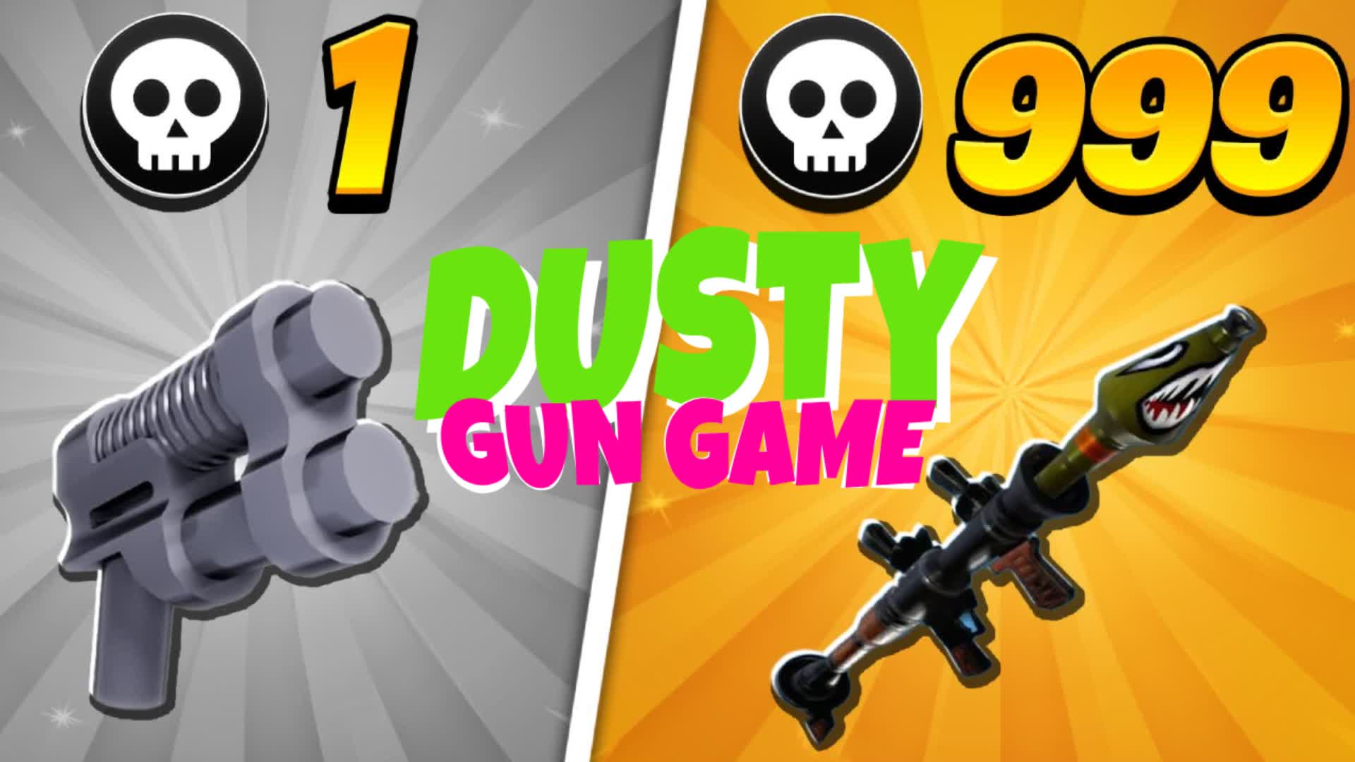 Dusty Gun Game ⭐ — Fortnite Creative map