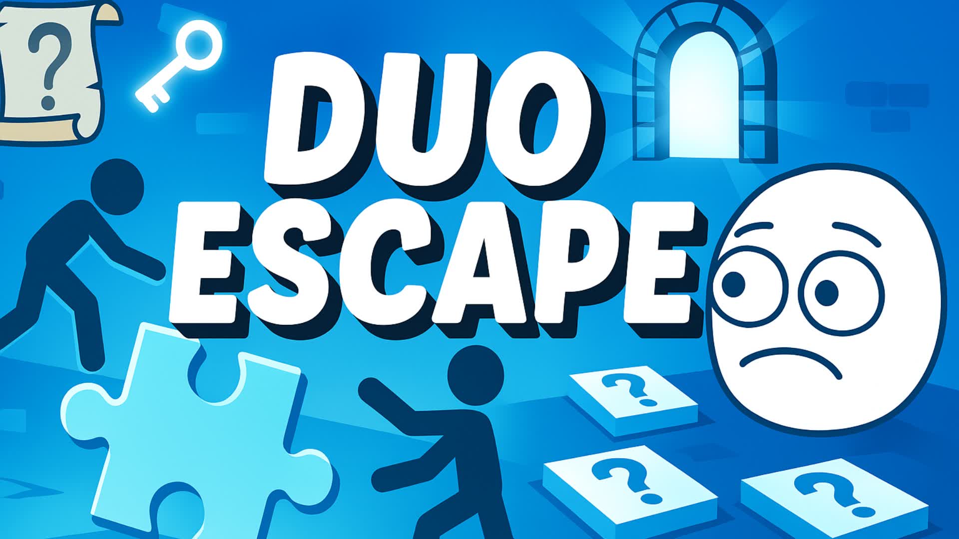 DUO ESCAPE ROOM — Fortnite Creative map