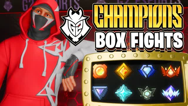 🏆 G2 CHAMPIONS BOX FIGHTS [FFA] — Fortnite Creative map cover art
