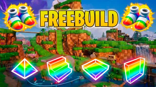 A Sonic Free Building — Fortnite Creative map