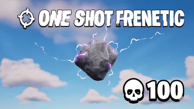 ONE SHOT FRENETIC — Fortnite Creative map cover art