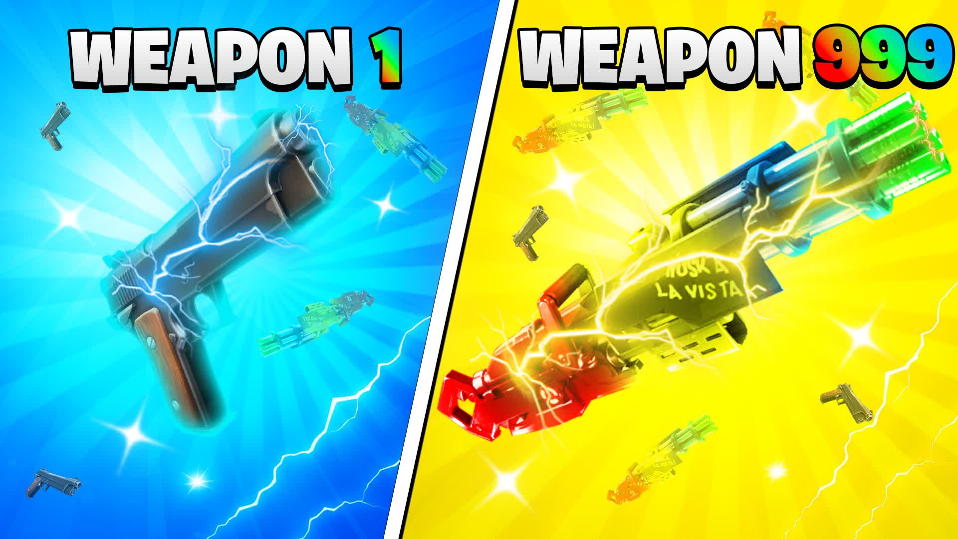 Neriya Gun Game 🔫 — Fortnite Creative map