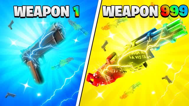 Neriya Gun Game 🔫 — Fortnite Creative map cover art