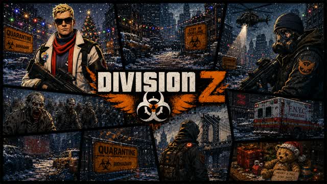 ☣️Division Z❄️ (Big Open World) — Fortnite Creative map cover art