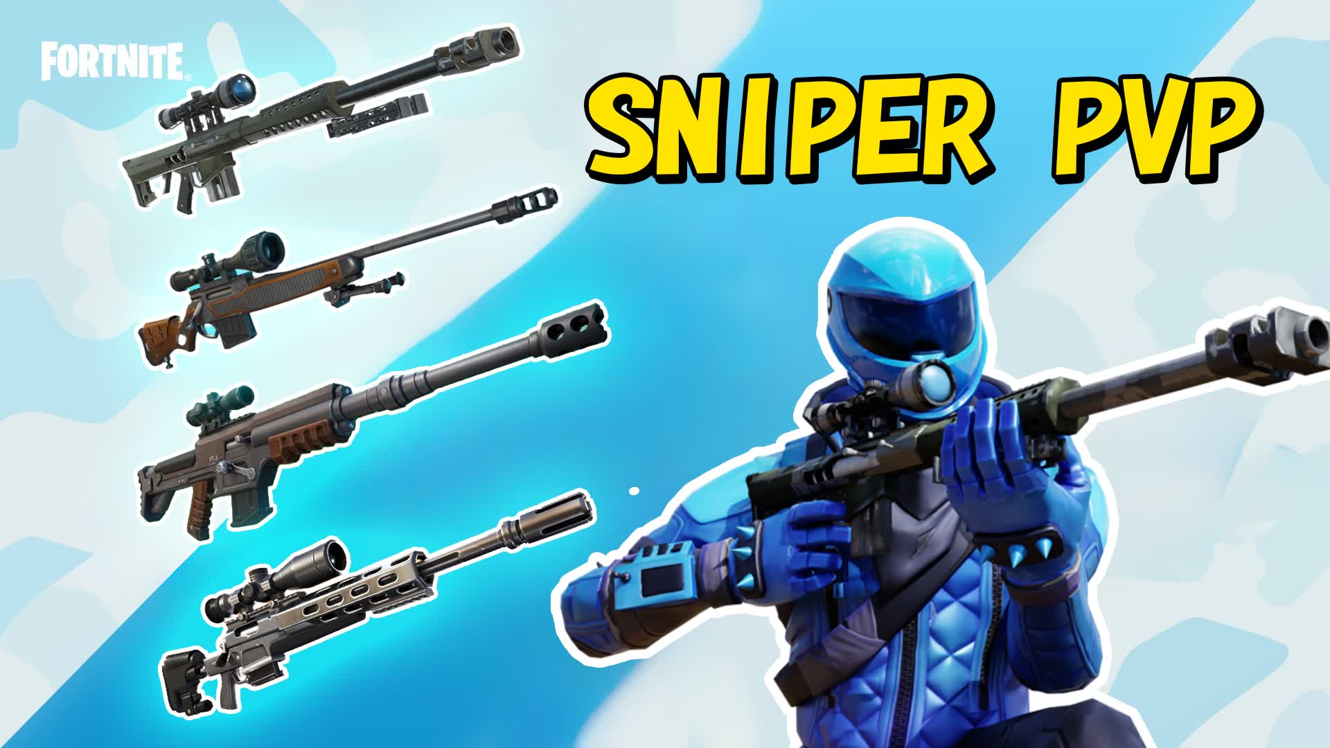 SNIPER PVP — Fortnite Creative map