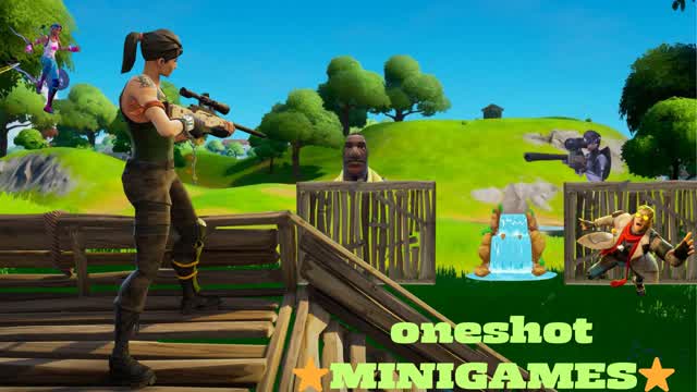 One Shot ⭐GameModes⭐ — Fortnite Creative map cover art