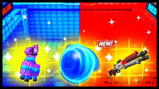RED VS BLUE POSITION LIFT 🔴🔵 — Fortnite Creative map cover art