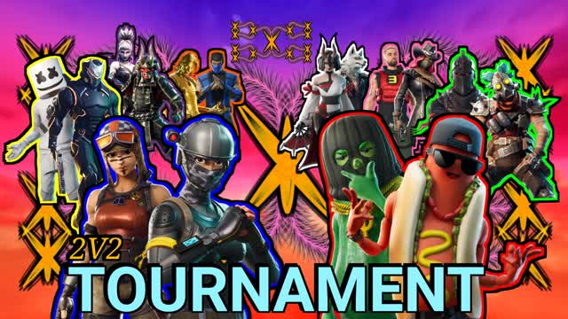 2v2 tournament — Fortnite Creative map cover art