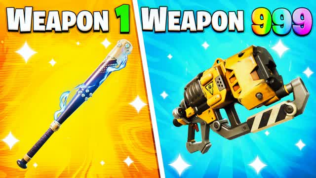 OG Tilted Gun Game⭐ One Shot — Fortnite Creative map