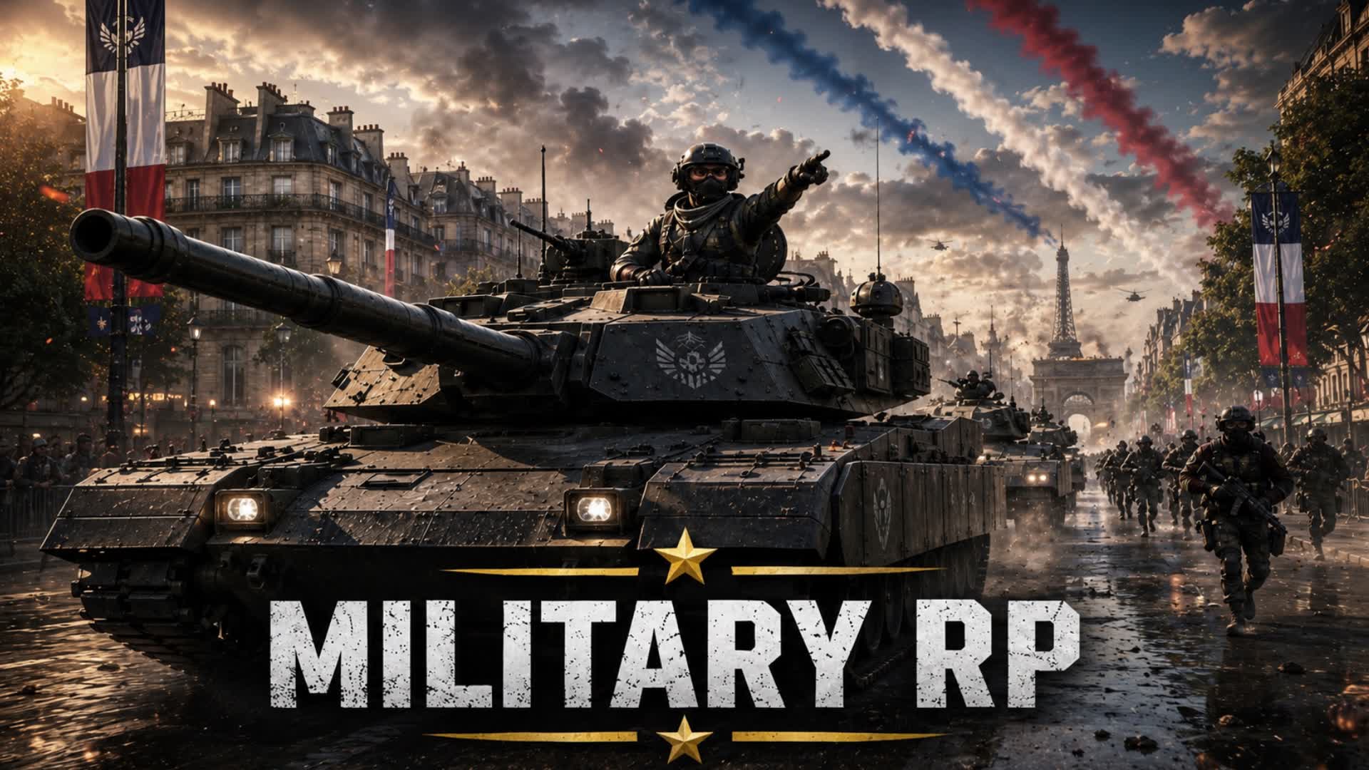 MILITARY RP — Fortnite Creative map