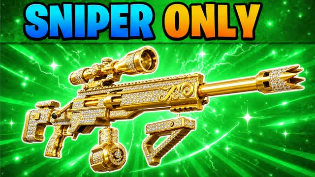 SNIPER ONLY BOT TMNT🎯 — Fortnite Creative map cover art