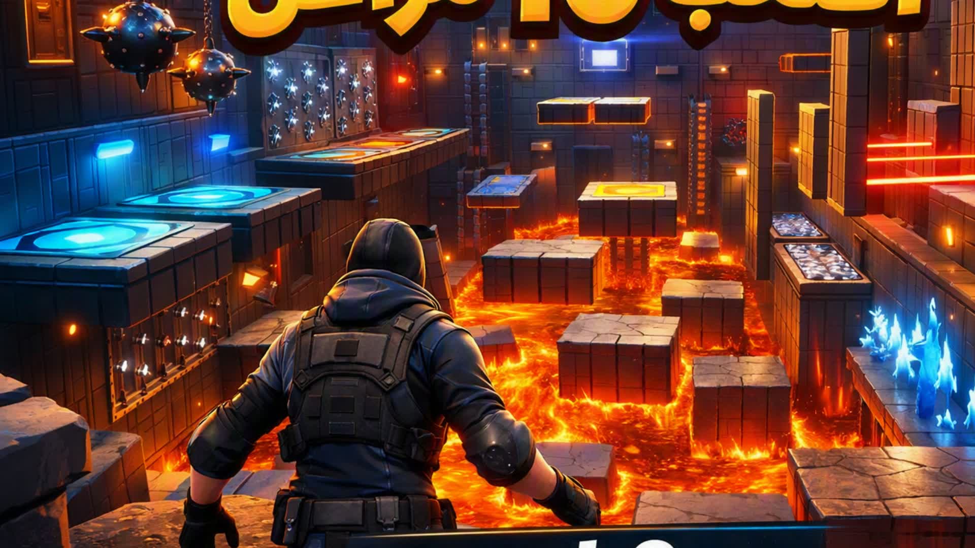 The 10 hardest parkour levels (b9o) — Fortnite Creative map