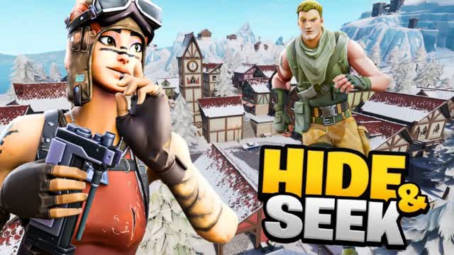 LETRECX HIDE AND SEEK — Fortnite Creative map cover art