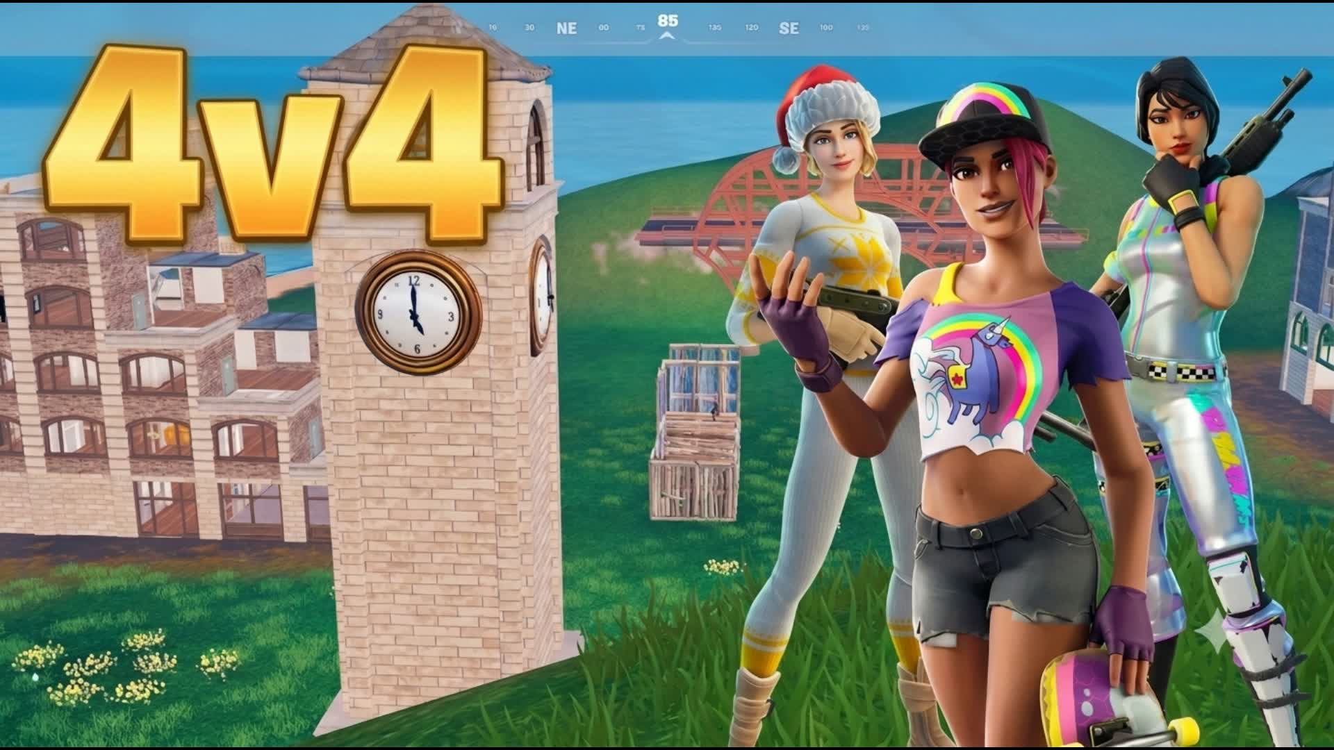 UAE Championship Scrums - 4v4 — Fortnite Creative map