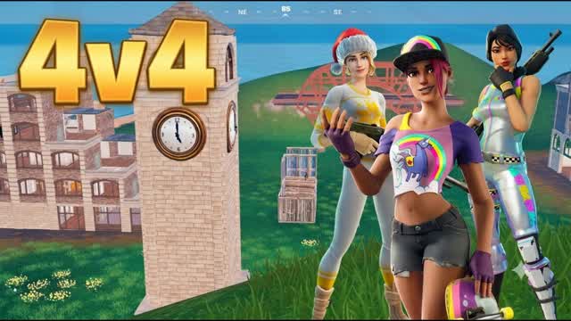 UAE Championship Scrums - 4v4 — Fortnite Creative map cover art