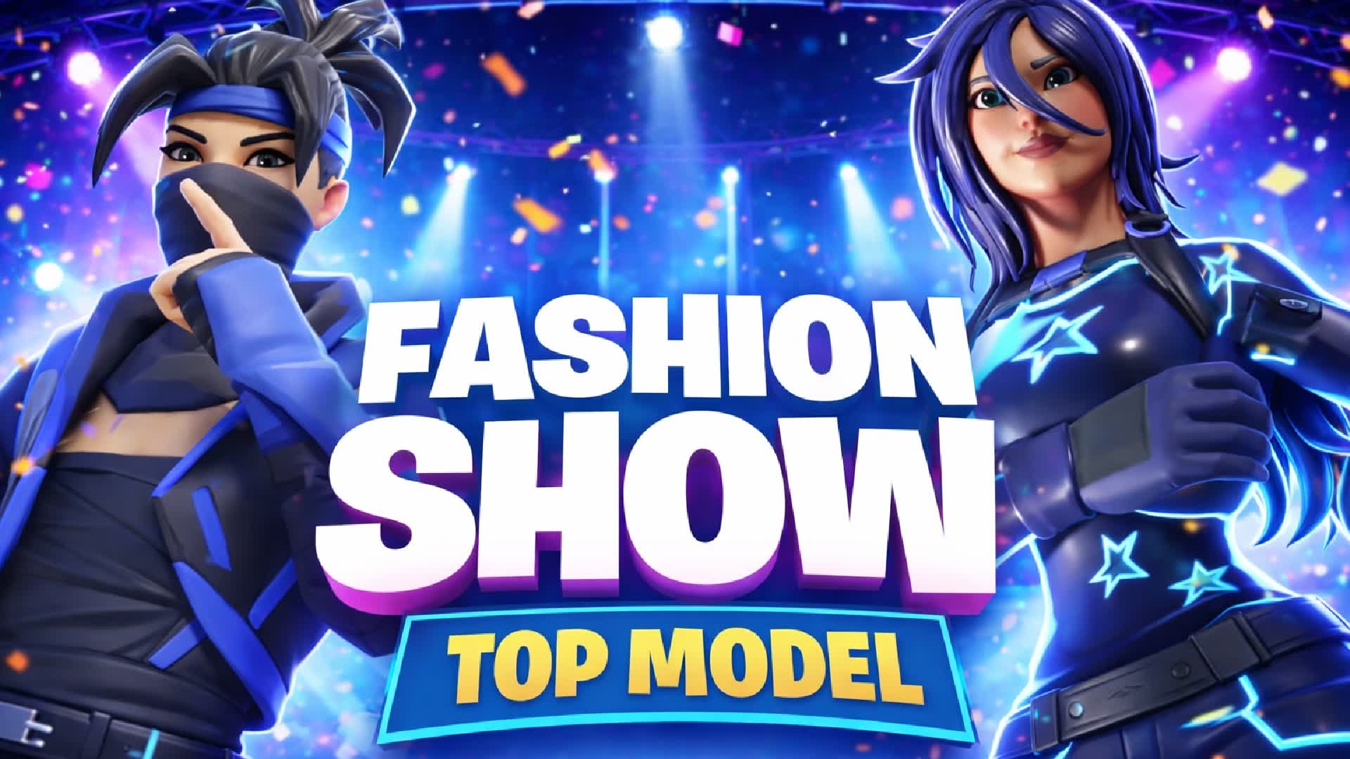 FASHION SHOW TOP MODEL V2 by DZIEDZIC — Fortnite Creative map