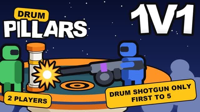 DRUM SHOTGUN 1V1 PILLARS — Fortnite Creative map cover art
