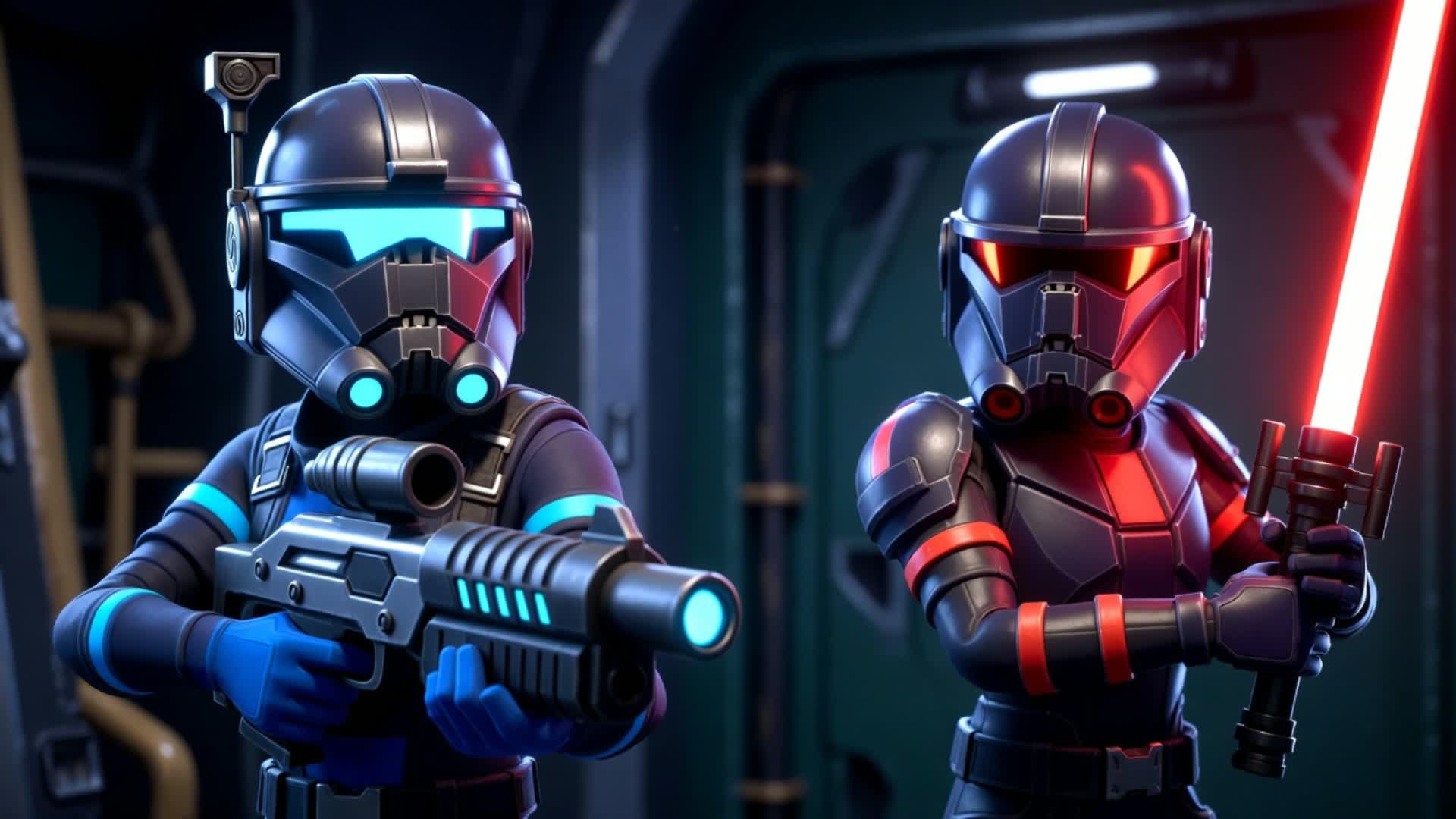Star Wars Red vs Black : 8V8 Gun Game — Fortnite Creative map
