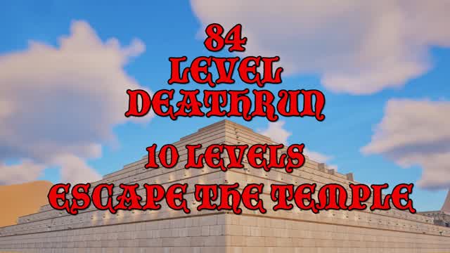 THE PYRAMID 84 LEVEL DEATHRUN — Fortnite Creative map