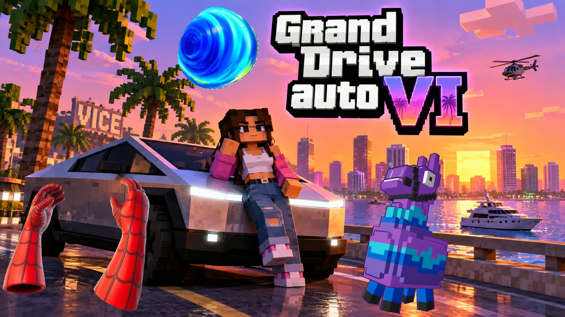 Survival Drive Auto VI — Fortnite Creative map