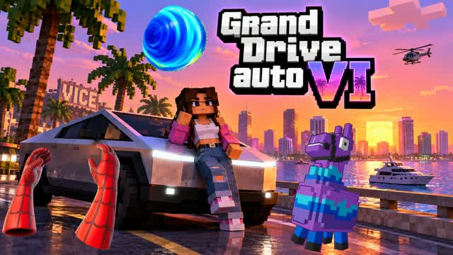Survival Drive Auto VI — Fortnite Creative map cover art