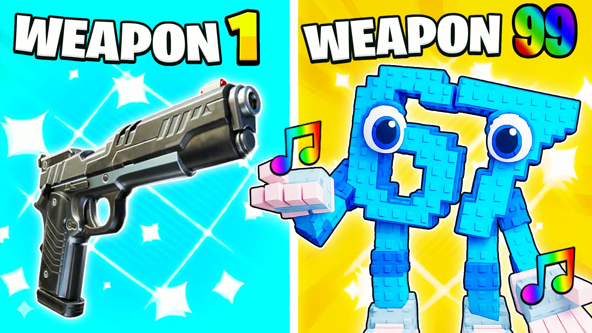 ⭐GUN GAME😎 MEME SOUND🎵[MUSIC] — Fortnite Creative map