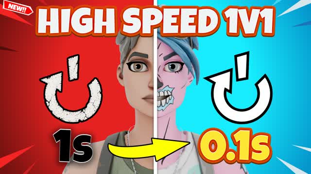 High speed 1v1 — Fortnite Creative map
