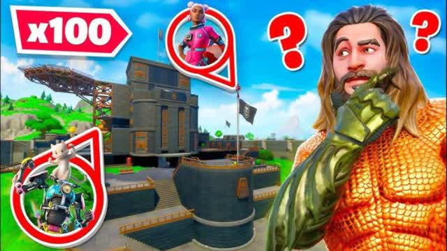 Ultimate Hide and Seek v.1 — Fortnite Creative map cover art