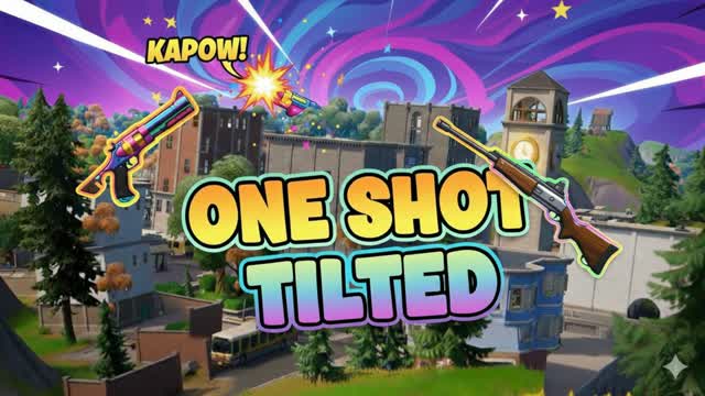 ONE SHOT TILTED — Fortnite Creative map cover art
