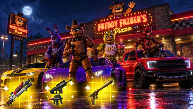 🐻fnaf CITY🏙️ — Fortnite Creative map cover art