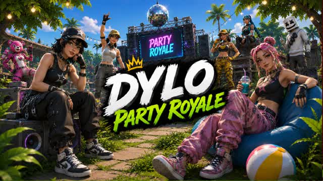 DYLO Party Royale 2.2 — Fortnite Creative map