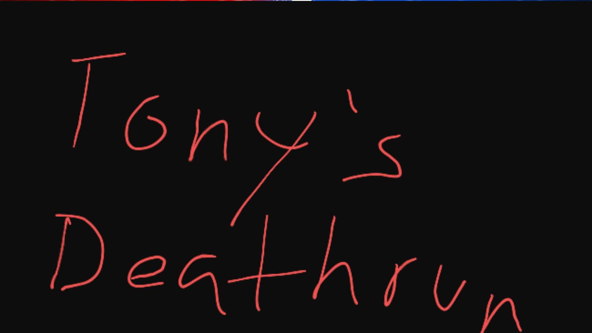 Tony's Deathrun — Fortnite Creative map
