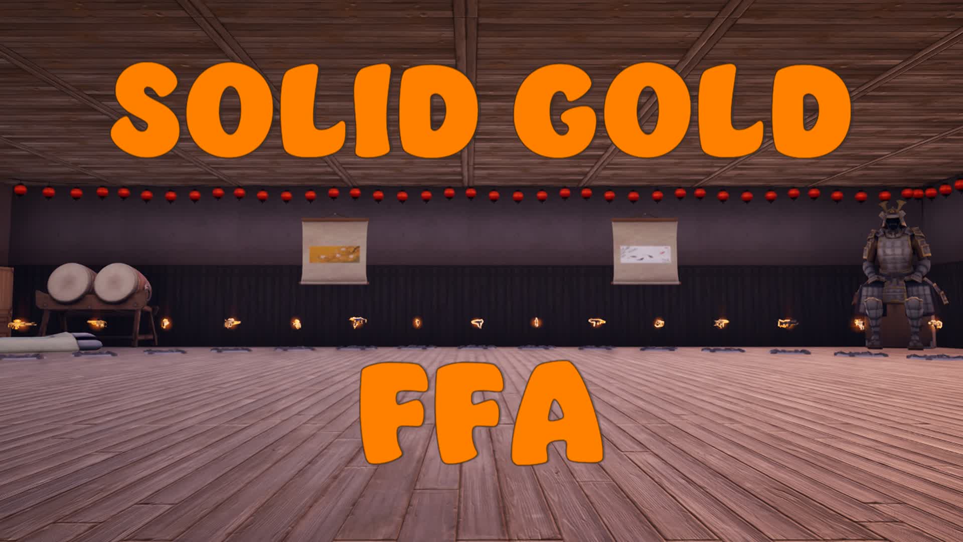 Solid Gold FFA — Fortnite Creative map