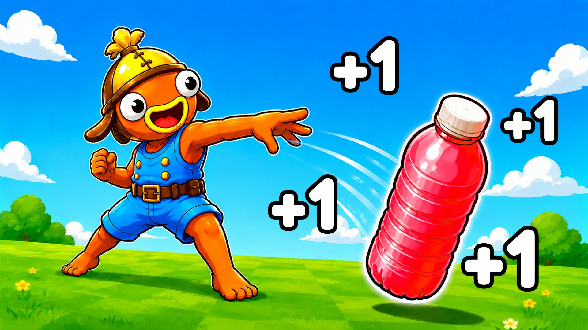 +1 BOTTLE FLIP ESCAPE 🚀 — Fortnite Creative map