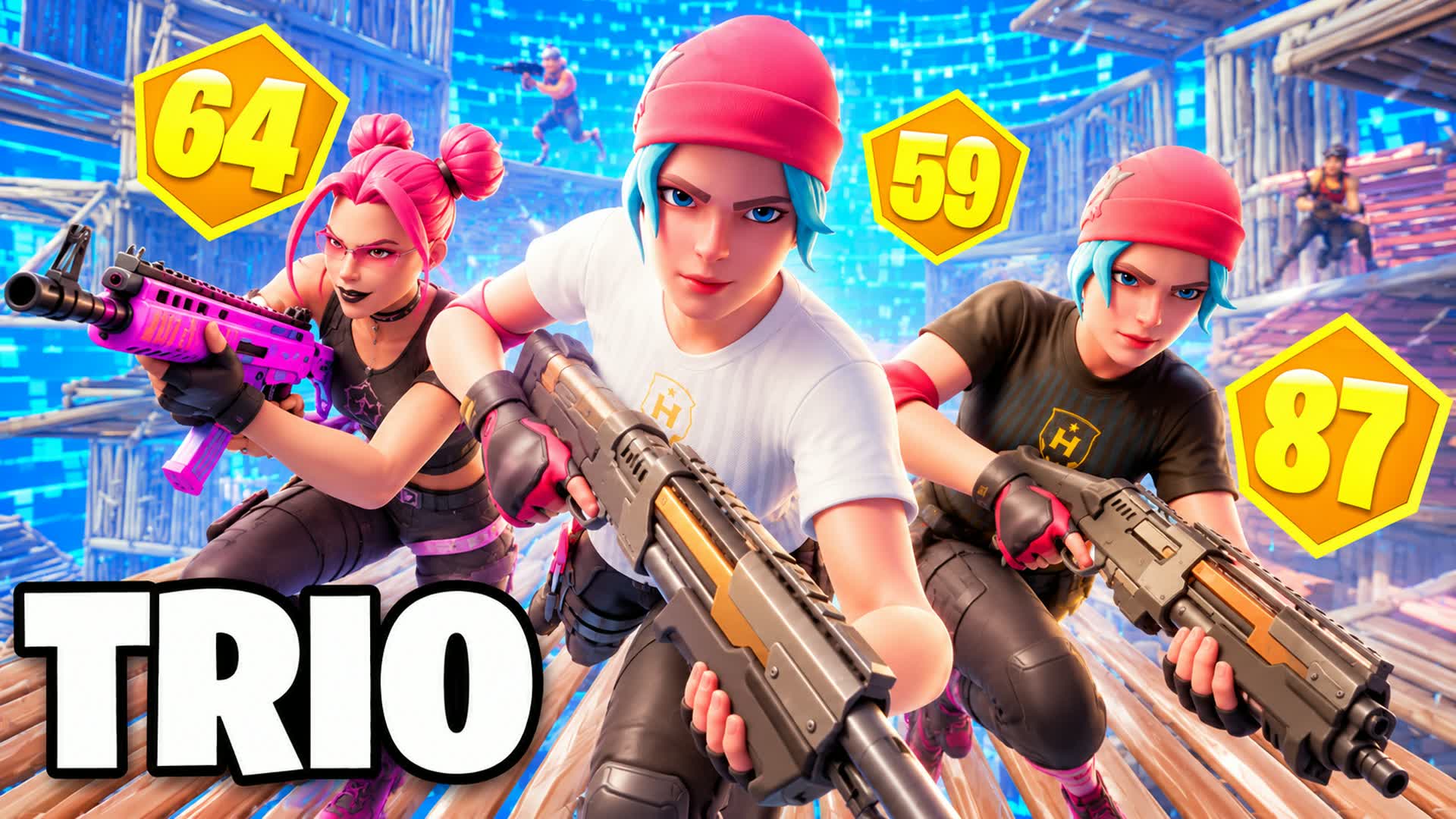 PRO ENDGAME CUP TRIO [ZONE WARS] — Fortnite Creative map